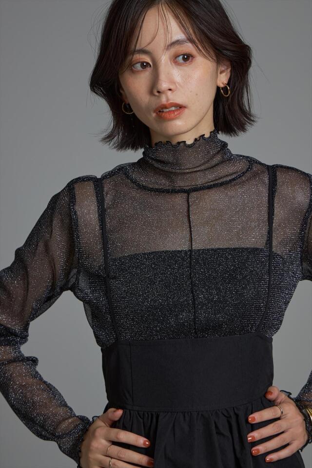 ラメシアータートルプルオーバー※一部店舗のみ入荷