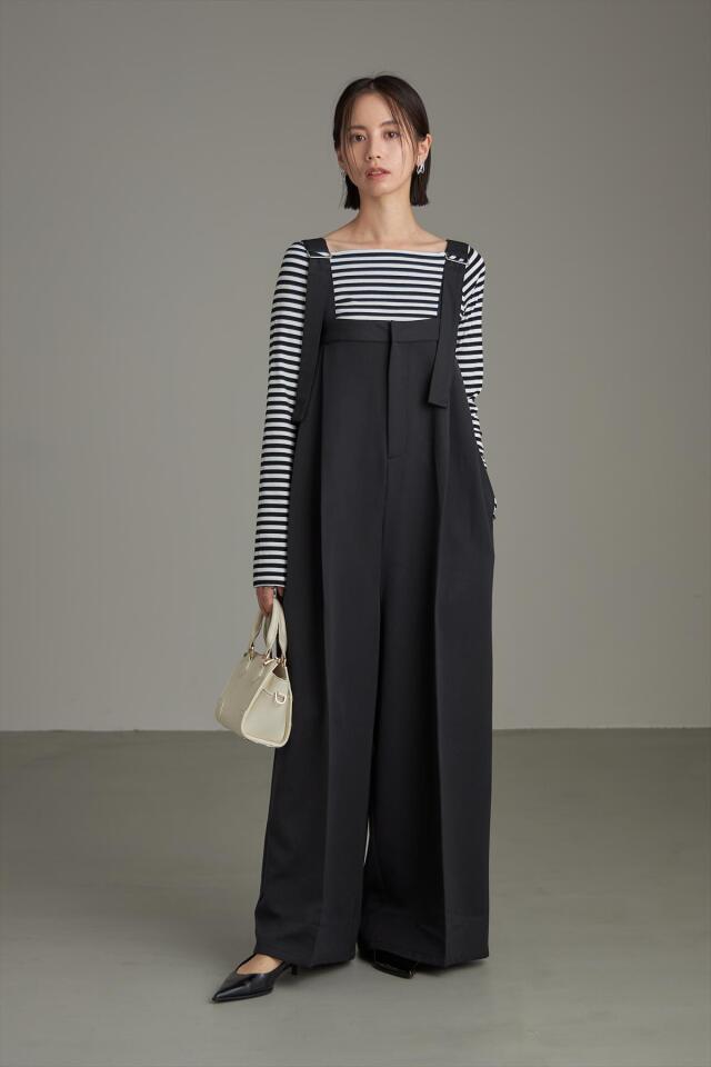 【WEB限定】エステルツイルサロペット