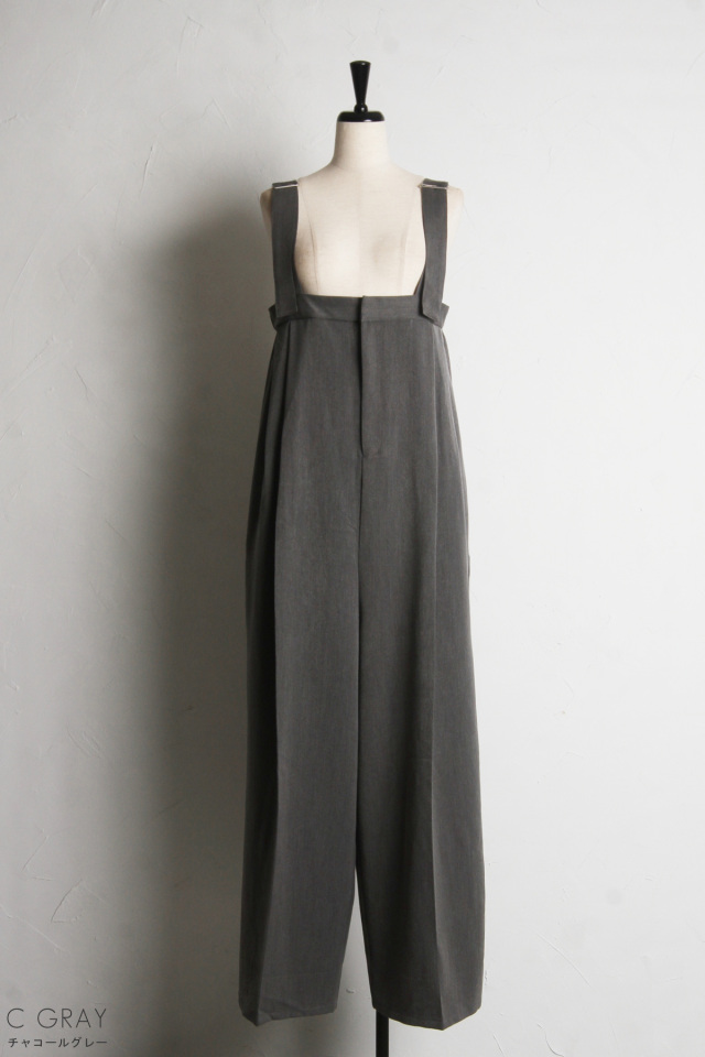 WEB限定】エステルツイルサロペット