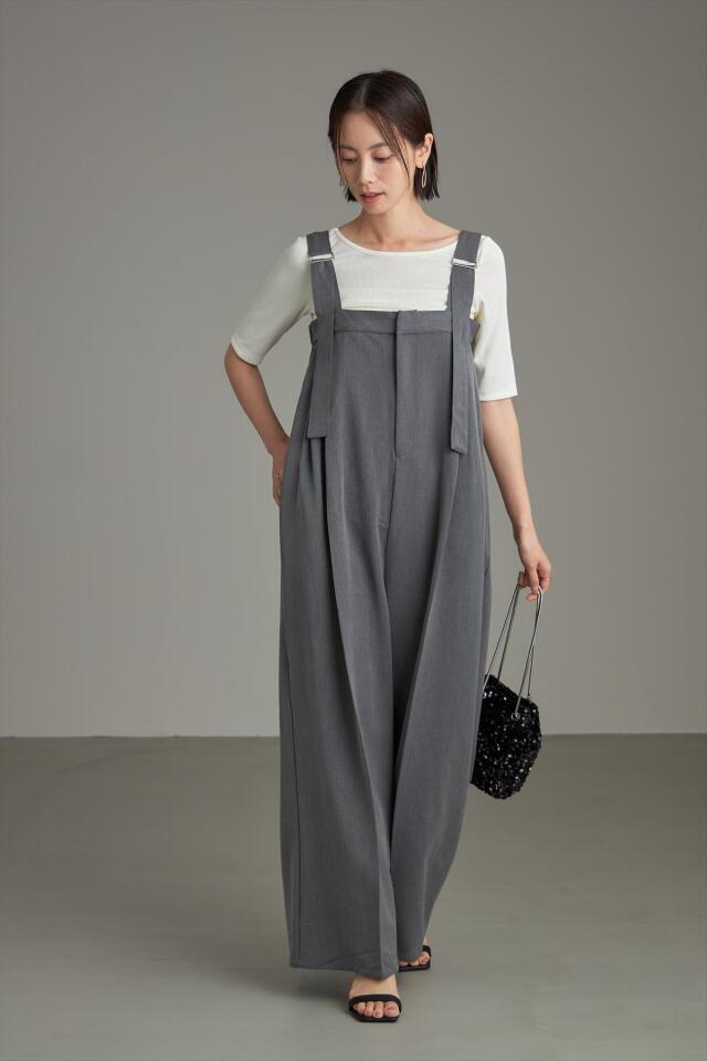 WEB限定】エステルツイルサロペット