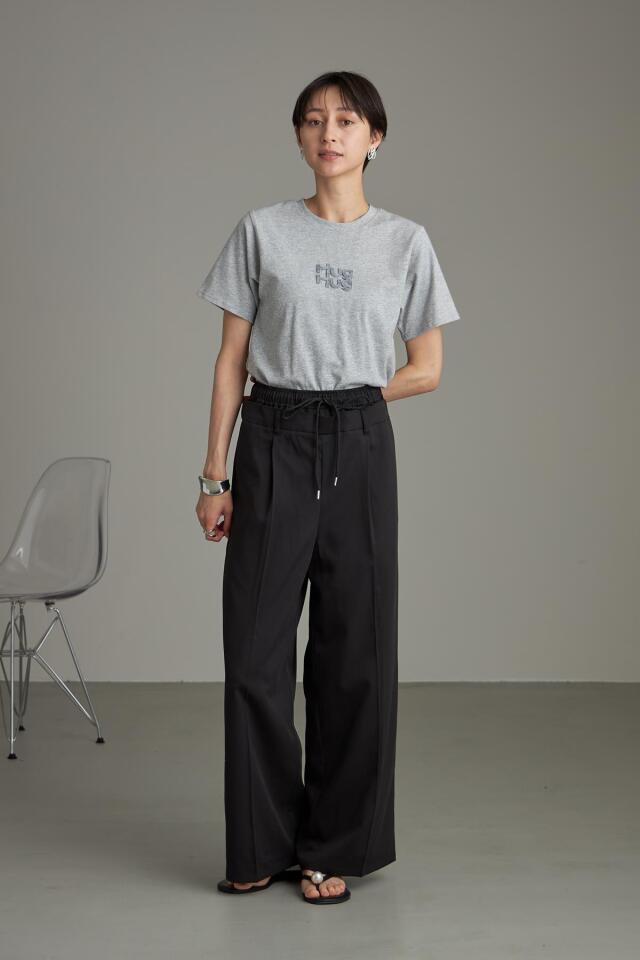 WEB限定】Wウエストツイルパンツ