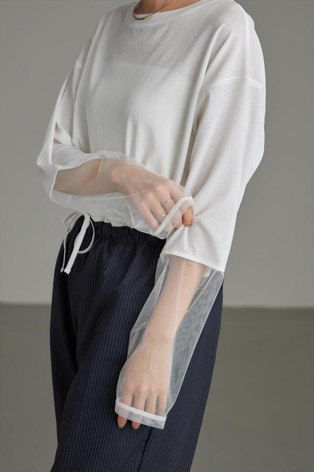 INGEBORG チュールティアードプルオーバー INGEBORG チュールティアードプルオーバー