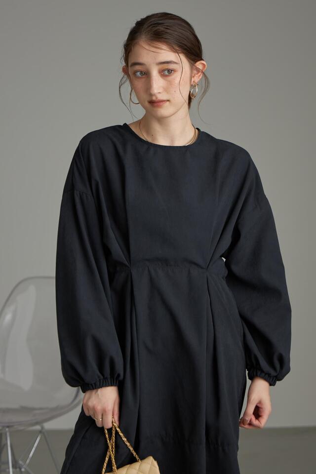 apricot life タックワンピース ラウンドカラータックワンピース KATO` GRANDMA MAMA DAUGHTER