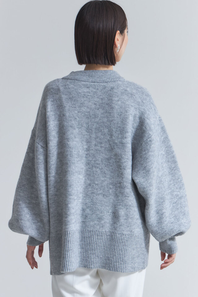 リボンデザインニットプルオーバー※一部店舗のみ入荷