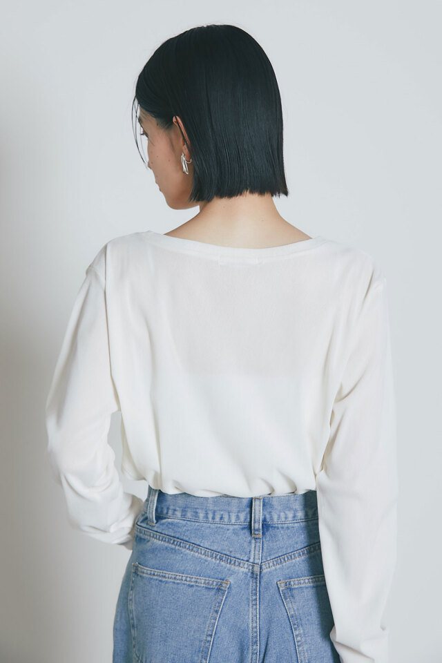 tシャツ シアーベロアライクトップス レディース シアーベロアトップス