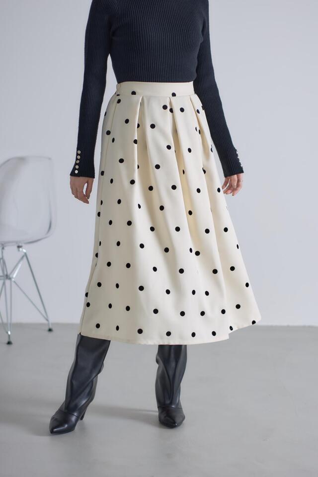 tricot COMME des GARCONS 花柄スカート フロッキー 中古・古着通販】tricot COMME des GARCONS (トリコ