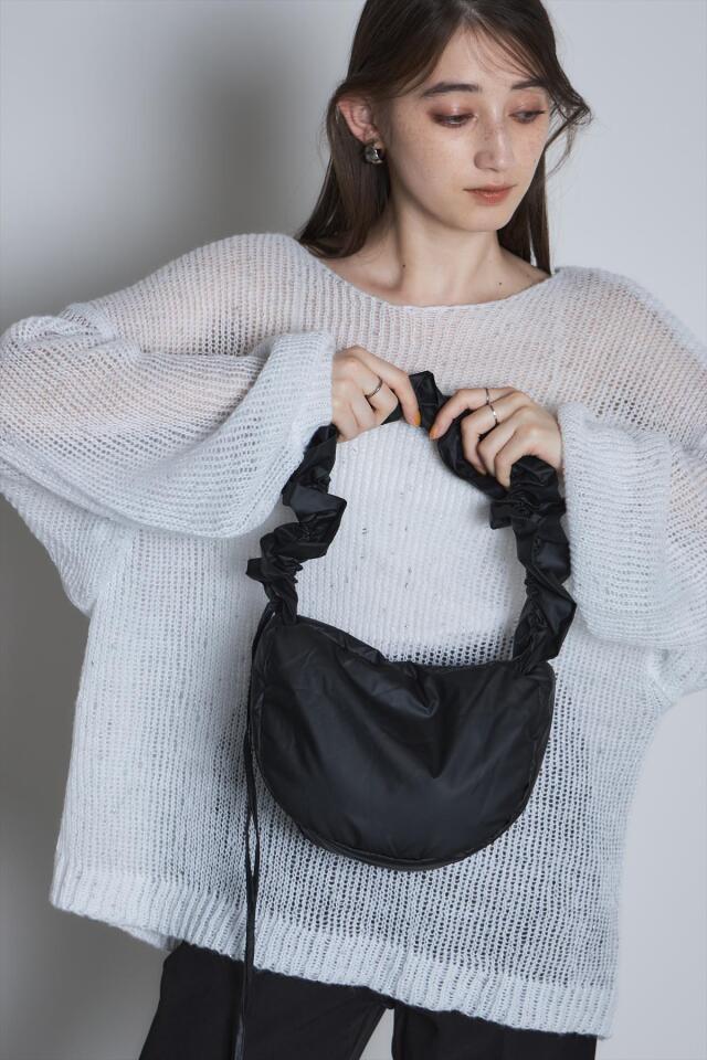 シャイニーナイロンフリルバッグ※一部店舗のみ入荷