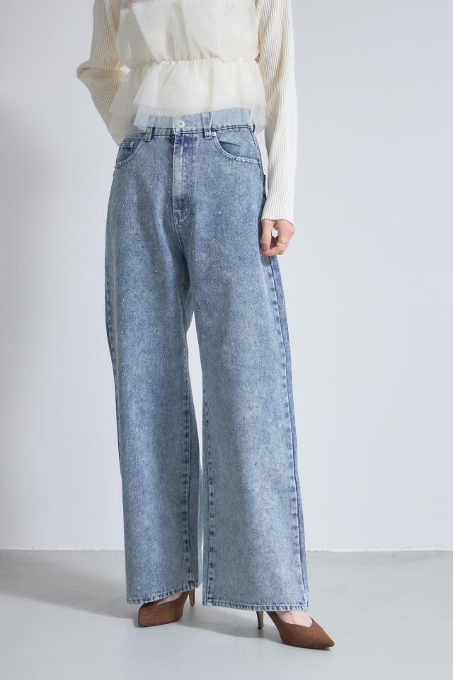 TUCKED WIDE LEG PANT – MIO