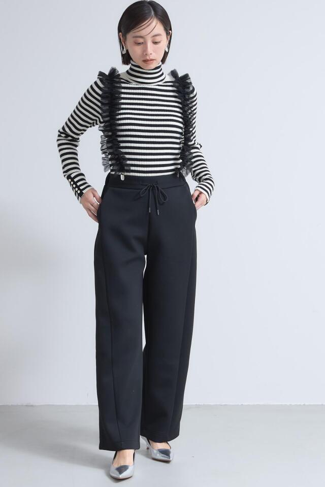 ダンボールニットサスペンダー付きパンツ※一部店舗のみ入荷