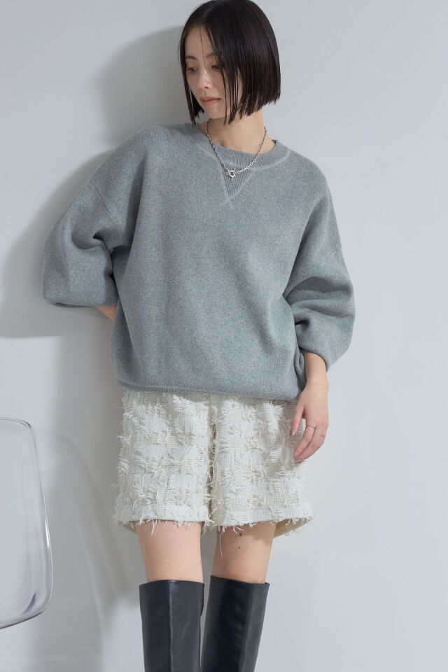 リボンツイードショートパンツ※一部店舗のみ入荷