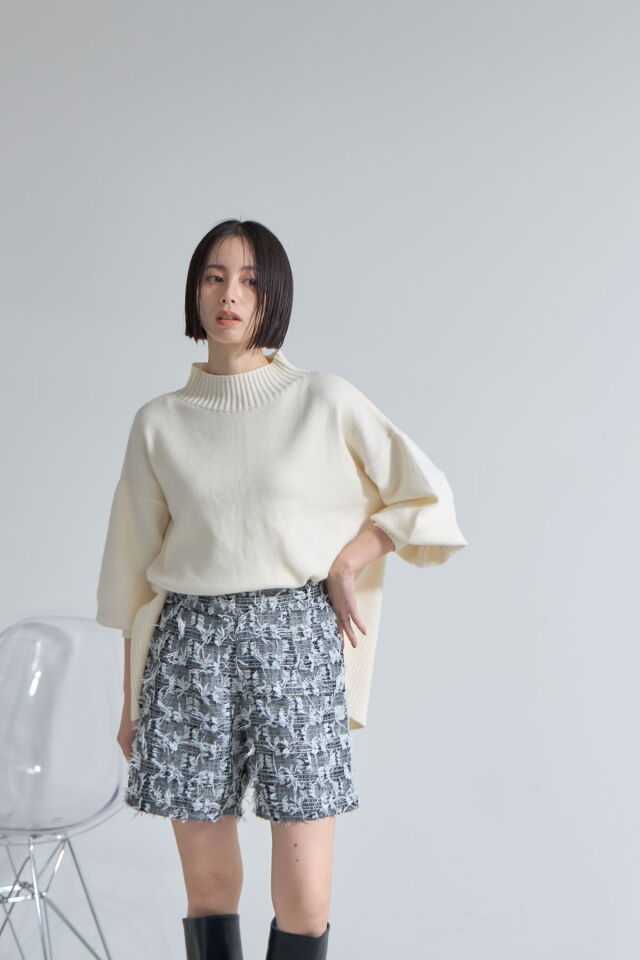 リボンツイードショートパンツ※一部店舗のみ入荷