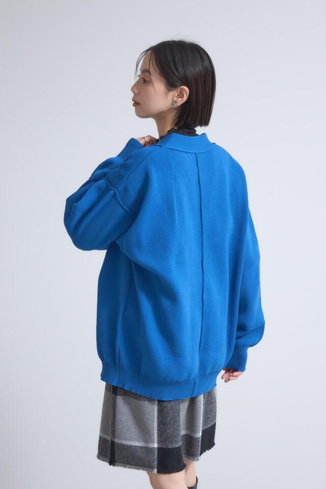 ポールカ カーディガンと半袖ニットのセットアップ 新品タグつき