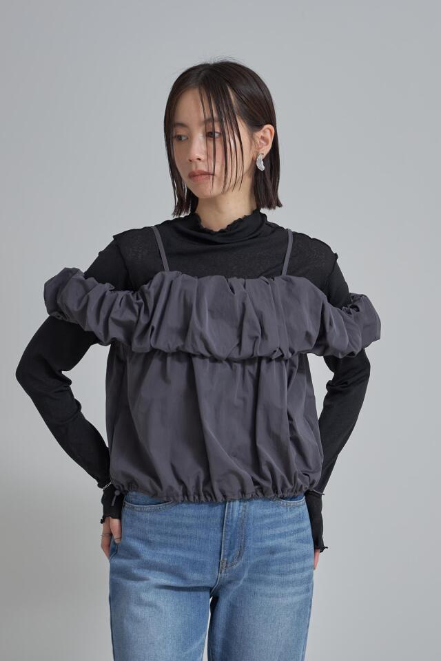 2WAYオフショルタフタビスチェ※一部店舗のみ入荷