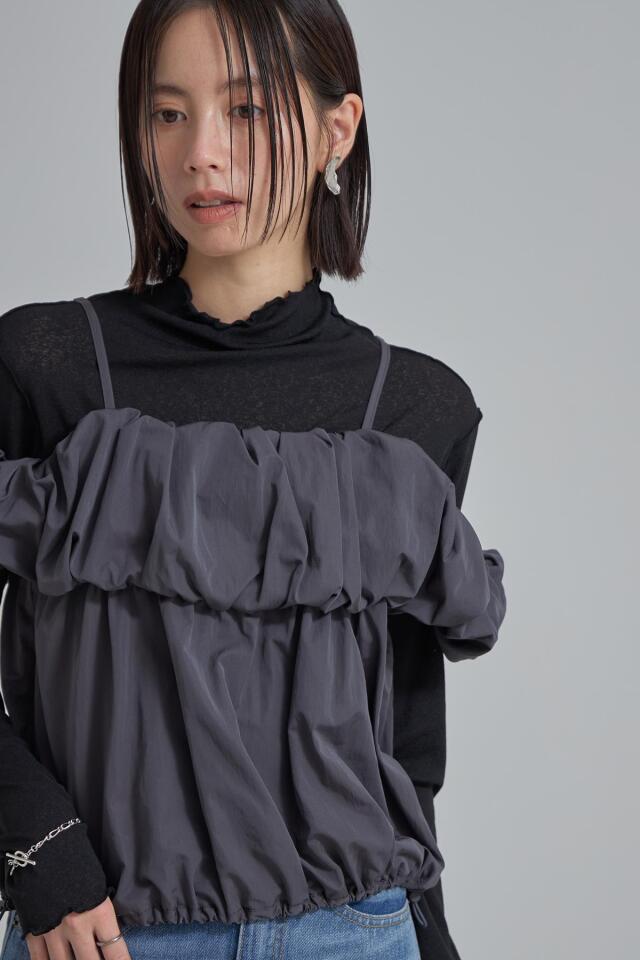 2WAYオフショルタフタビスチェ※一部店舗のみ入荷