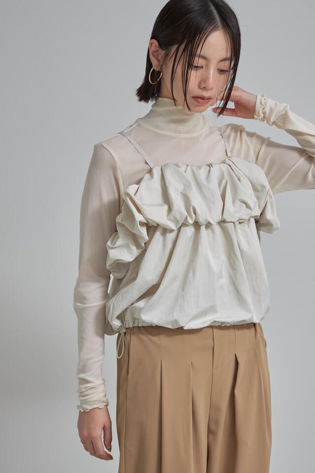 alice auaa ビスチェ ダブルボタン フリル ブラック オフショルダー alice auaa ビスチェ ダブルボタン フリル ブラック オフショルダー