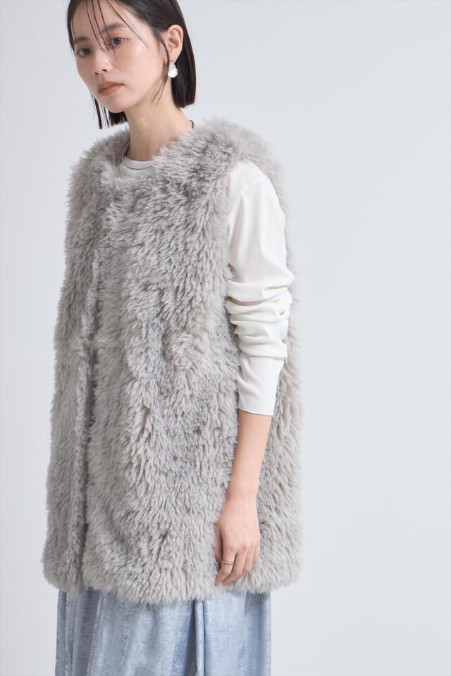 プードルボアベスト※一部店舗のみ入荷