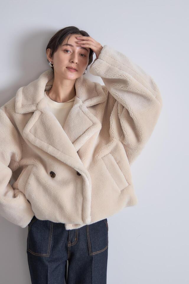 1月19日再販！テディボアショートコート※一部店舗のみ入荷