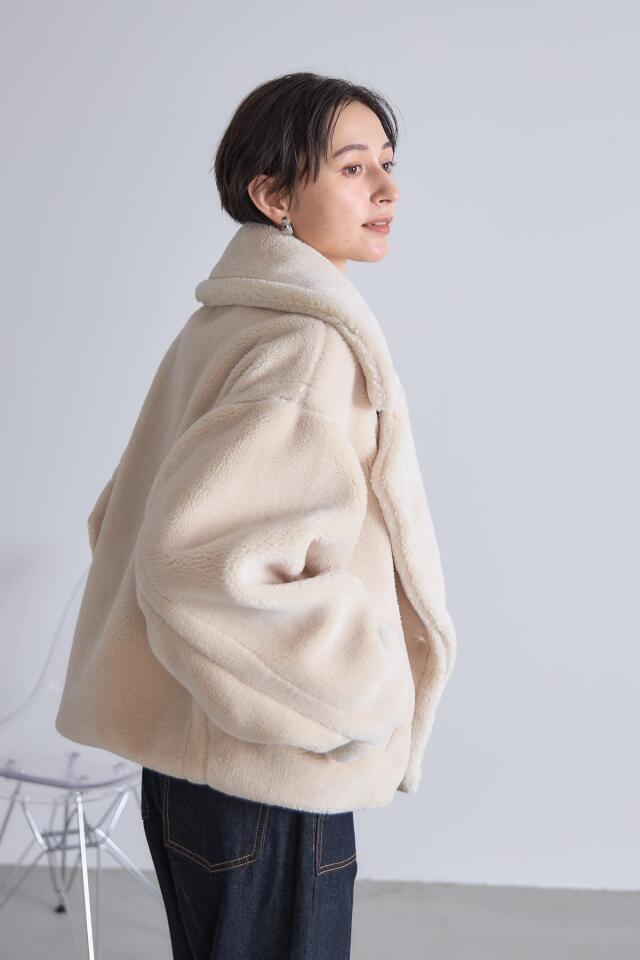 テディボアショートコート※一部店舗のみ入荷