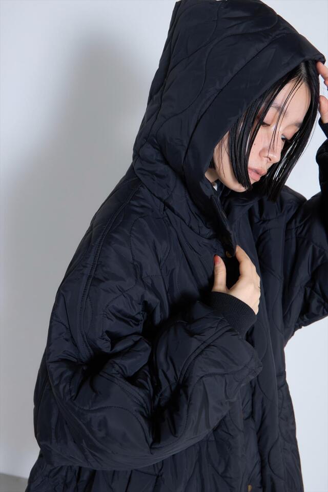 Katie キルティングジャケットコート　ダウン ソフトタフタキルティングコート※一部店舗のみ入荷