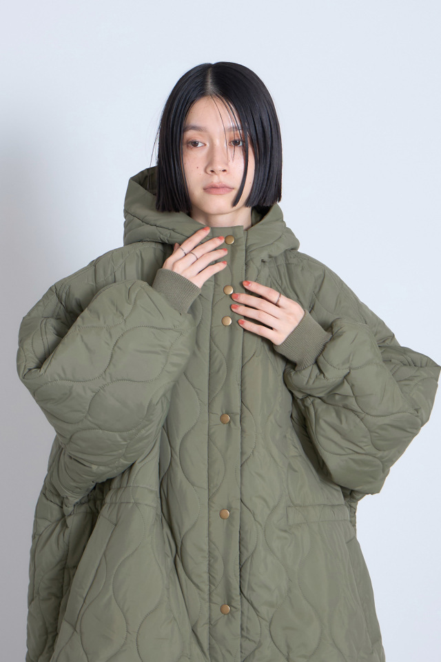 ソフトタフタキルティングコート※一部店舗のみ入荷