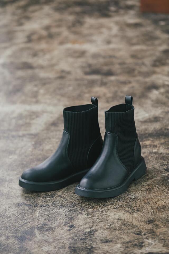 【SALE】ショートソックスブーツ＊SALE品につき返品/交換/注文確定後の変更キャンセル不可＊