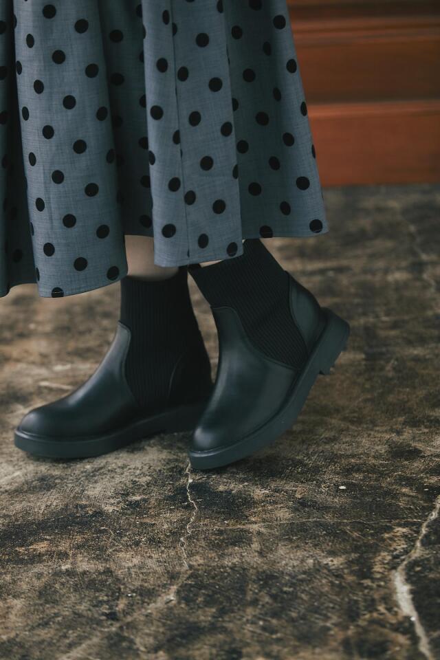 ショートソックスブーツ※一部店舗のみ入荷