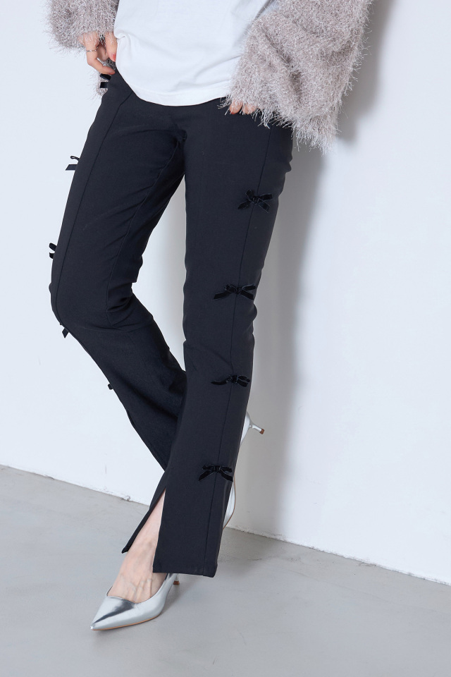 スーパーストレッチ裏起毛サイドリボンデニム※一部店舗のみ入荷