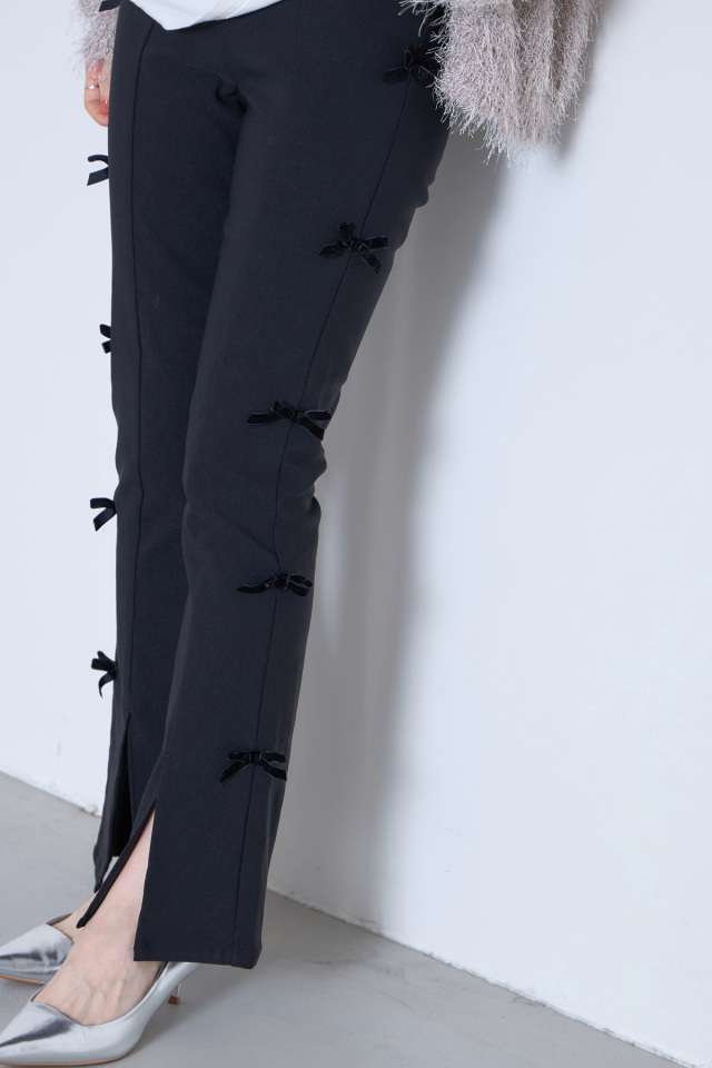 スーパーストレッチ裏起毛サイドリボンデニム※一部店舗のみ入荷