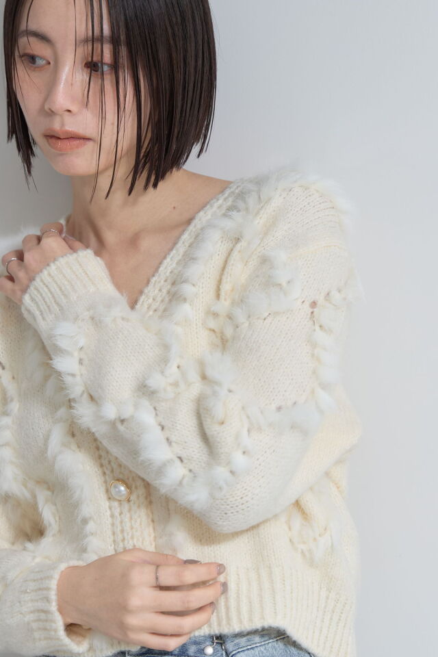 36サイズ♡定番大人気♡ パールボタン半袖ニットカーディガン 36サイズ♡定番大人気♡ パールボタン半袖ニットカーディガン