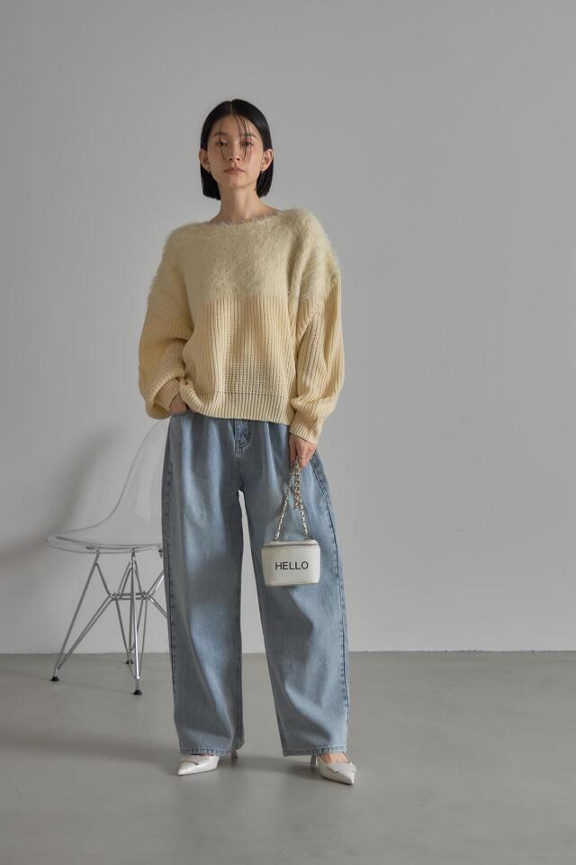 シャギーニットコート シャギーニットコート | AMBIENT オンラインストア