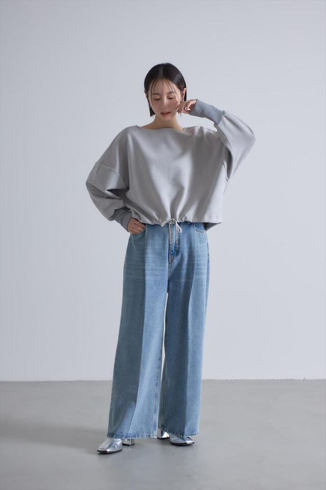 カット切り替えプルオーバー　裾ドロスト付き 1007B24D0014_x_a001.jpg