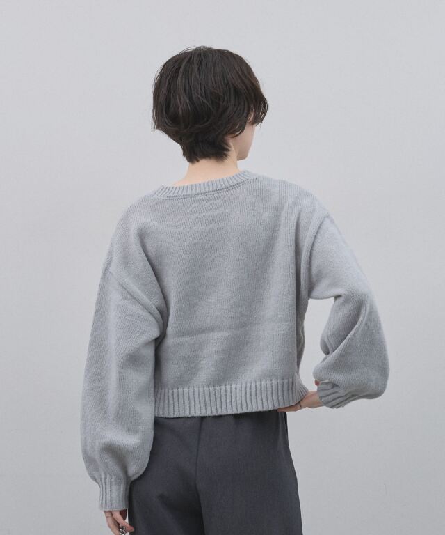 オフィシャルサイト限定】モヘアタッチリボン付きニット