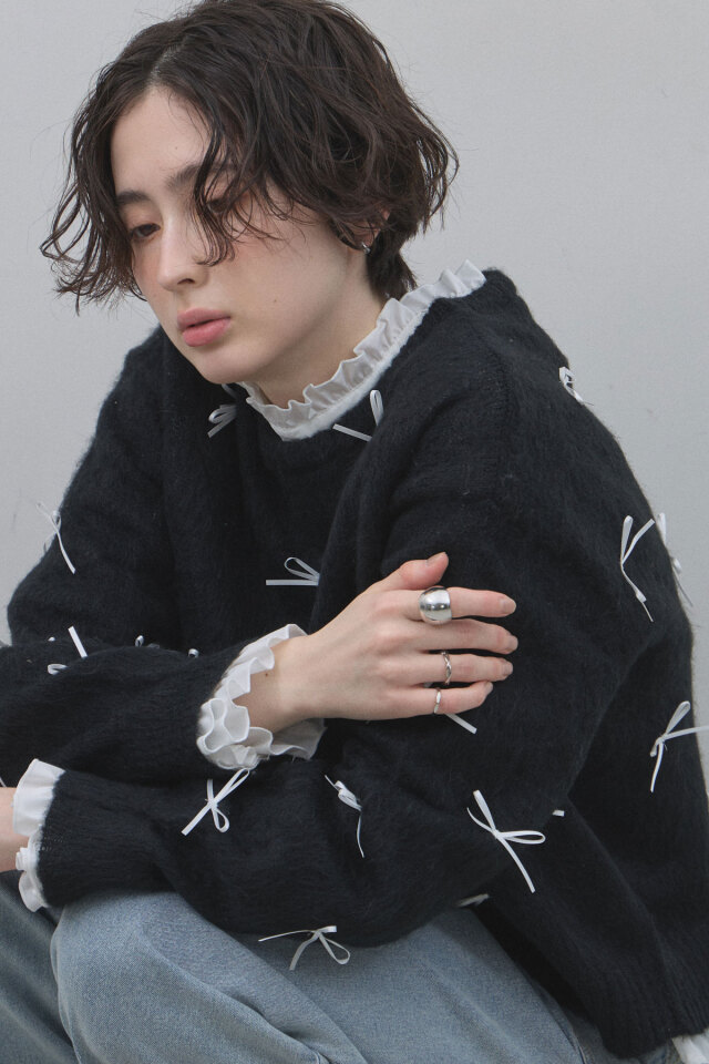 ケーブルニット