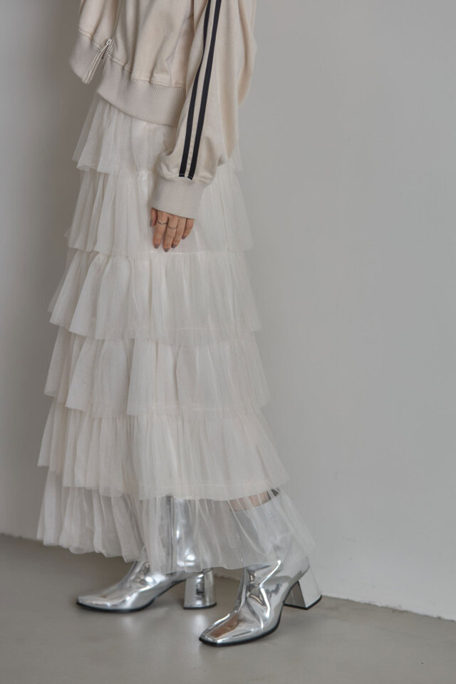 ティアードラメチュールスカート※一部店舗のみ入荷