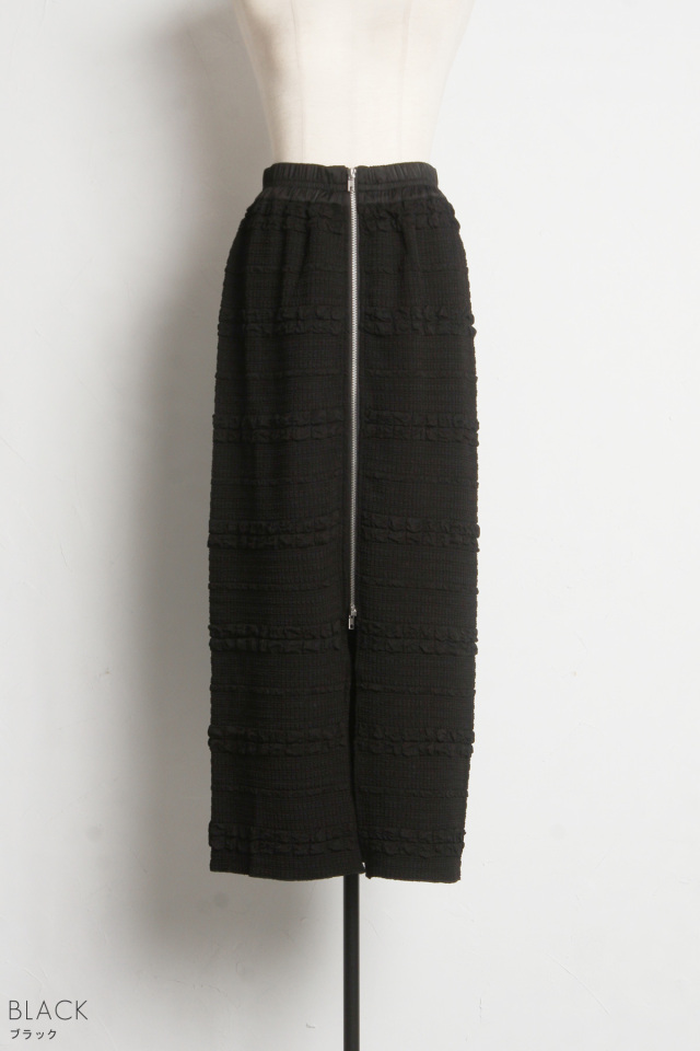 Y@Hisa様 リクエスト 2点 まとめ商品 フロントジップジャガードナロースカート※一部店舗のみ入荷