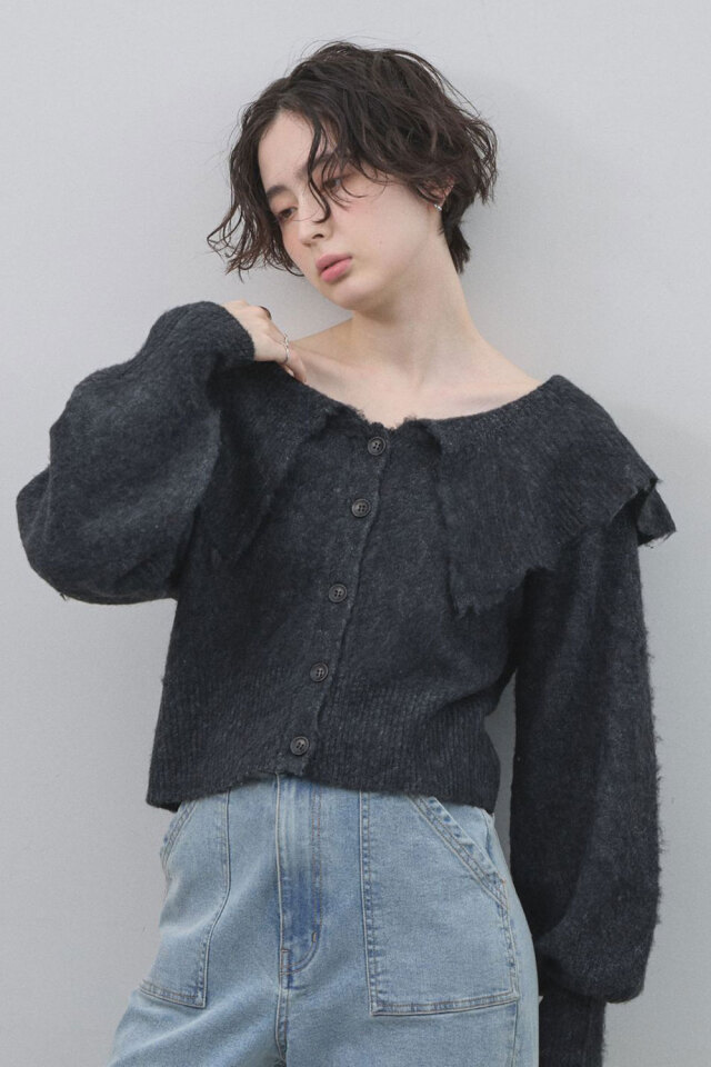 ケーブルニット