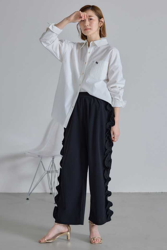 サイドフリルカットパンツ※一部店舗のみ入荷