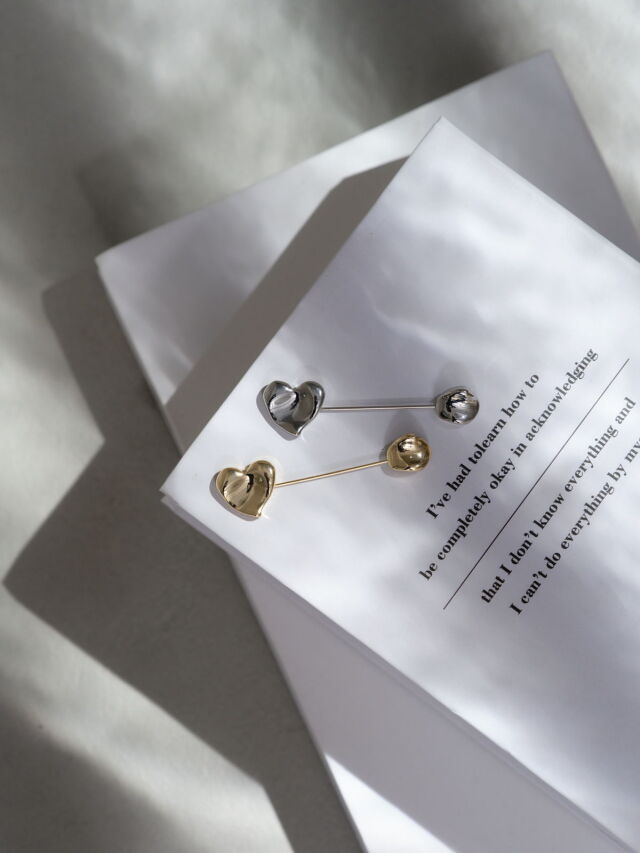 ハートピンブローチ※一部店舗のみ入荷