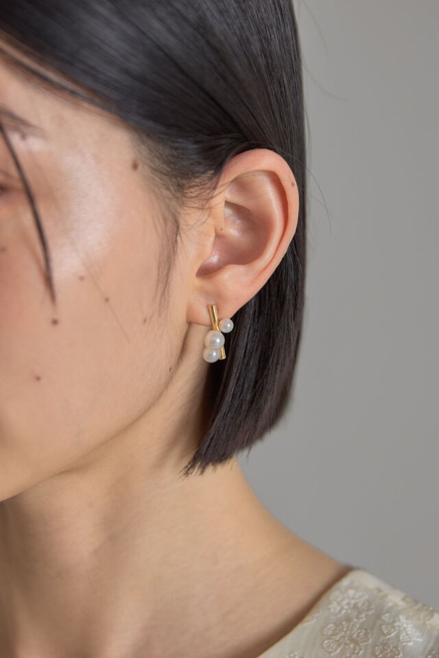 CCロゴパール付きゴール ドピアス シャネル CHANEL ピアス ココマーク CCマーク ドロップピアス