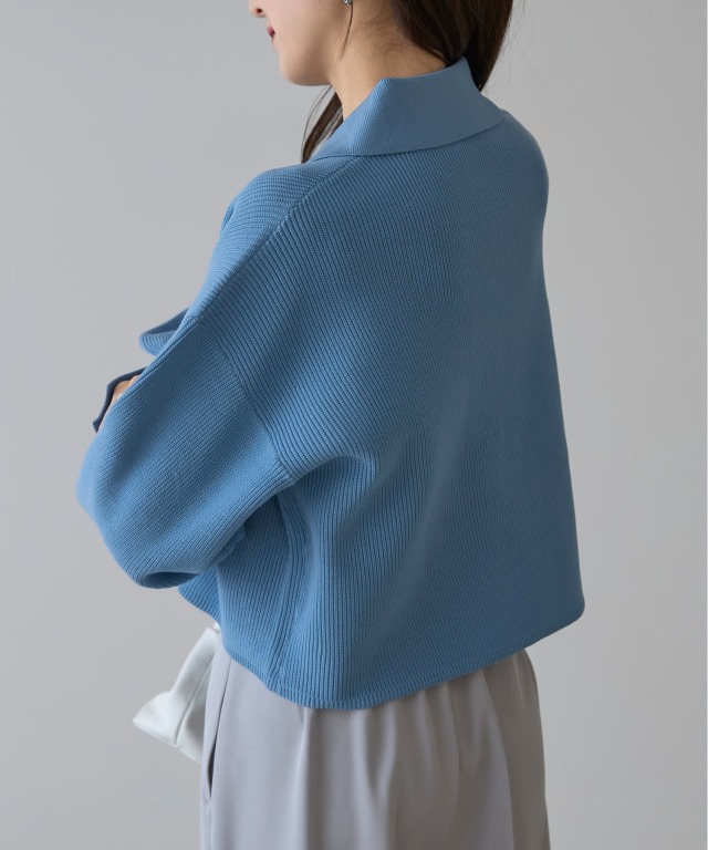 オフィシャルサイト限定】スポンディッシュシルバーボタンカーデ