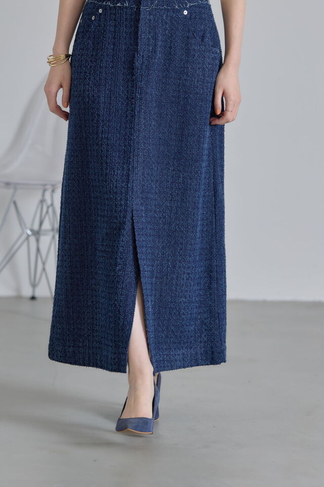 クラッシュデニムスカート※一部店舗のみ入荷