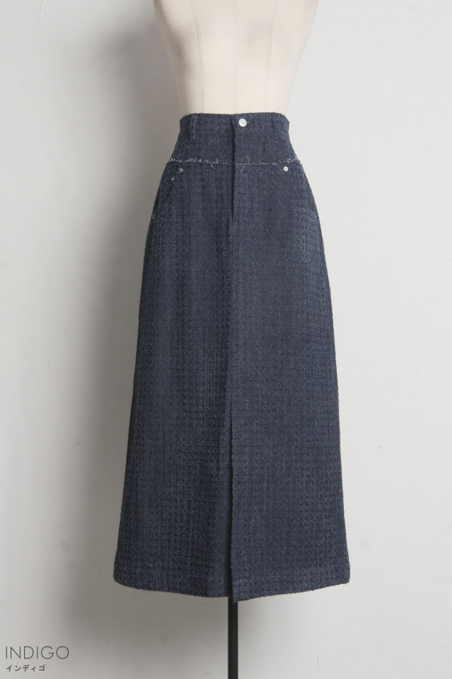 undercover クラッシュ デニム スカート サイズ2 初期 レア 当時物 undercover クラッシュ デニム スカート サイズ2 初期 レア 当時物