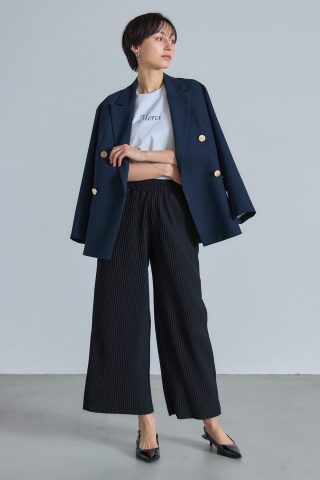 【NNさん専用】 ふくれカットプリーツパンツ※一部店舗のみ入荷