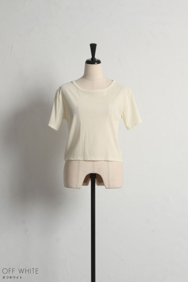 シアーベロアコンパクトTシャツ※一部店舗のみ入荷