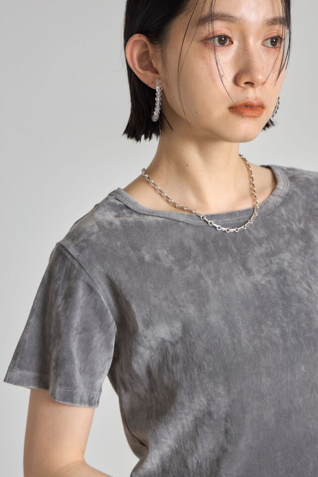 シアーベロアコンパクトTシャツ※一部店舗のみ入荷