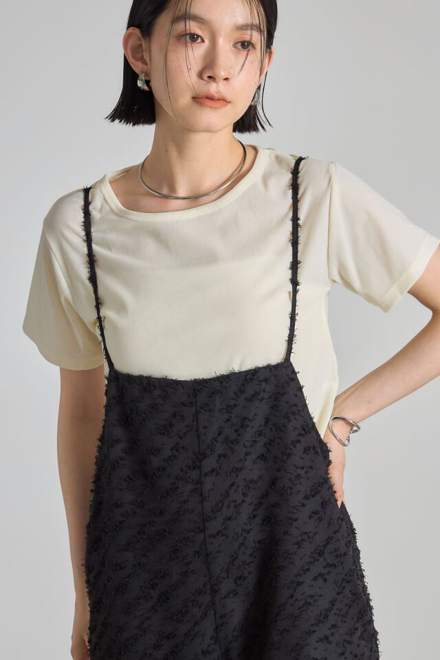 シアーベロアコンパクトTシャツ※一部店舗のみ入荷