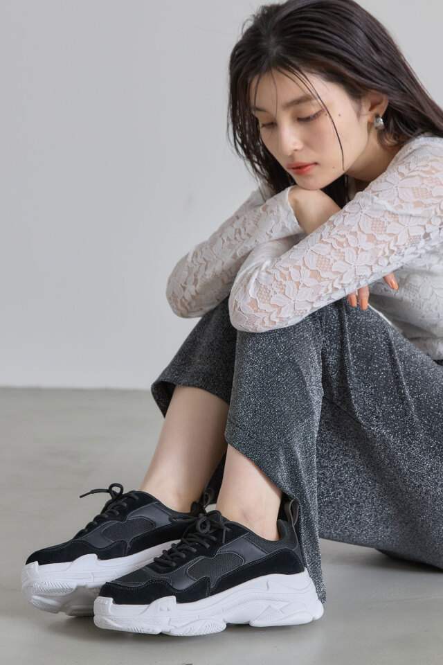 ボリュームソールスニーカー※一部店舗のみ入荷