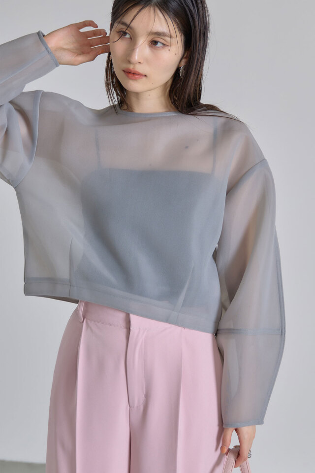 シアーダンボールプルオーバー※一部店舗のみ入荷