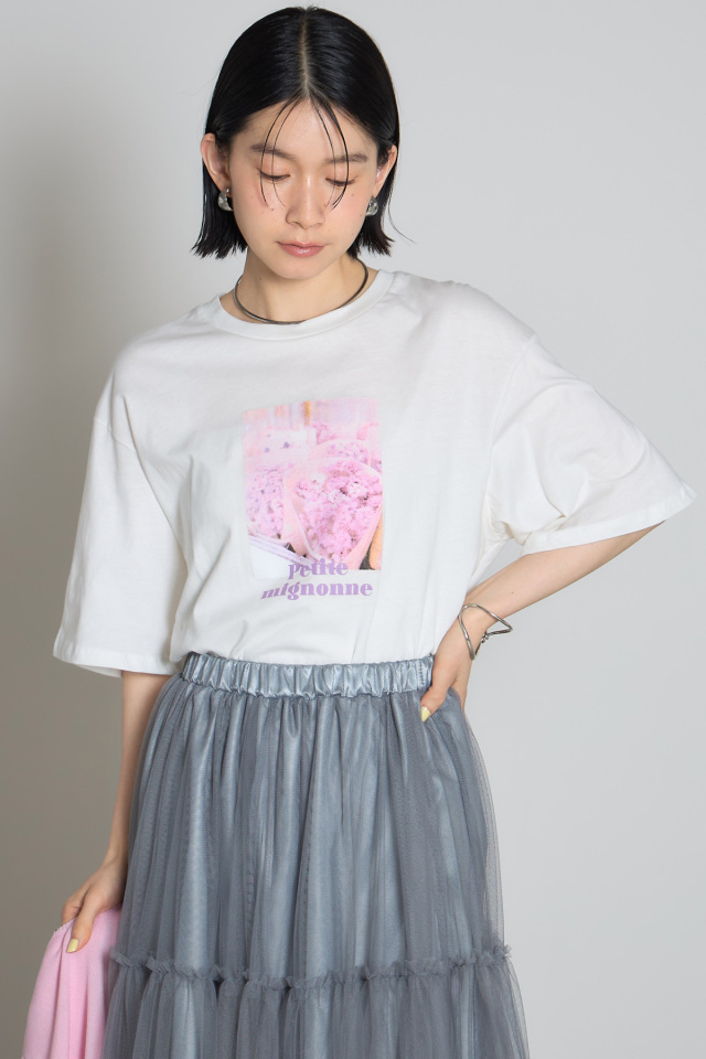 PRIDE フラワープリント ブルゾン　美品 WEB限定】フラワープリントジレ