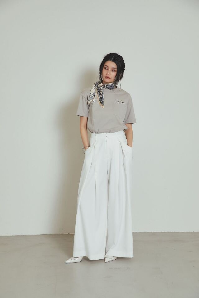 葱　オーダーページ 刺繍ロゴポケットTシャツ※一部店舗のみ入荷